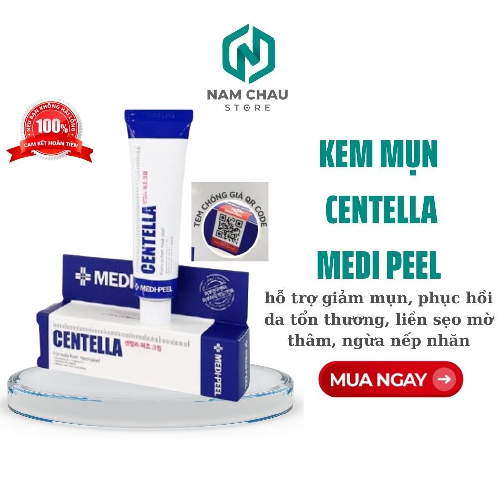 Kem hỗ trợ da mụn Medi-Peel Centella Mezzo Cream - Chính Hãng Hàn Quốc Có QRcode