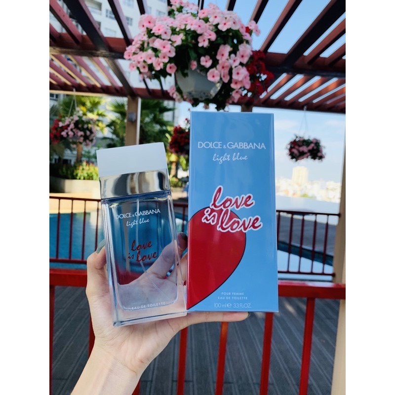 Nước Hoa Nữ DG Light Blue Intense/EDT/Love Is Love