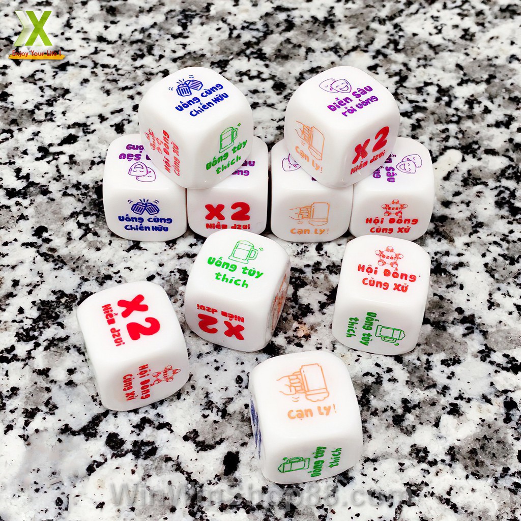 Xí ngầu ăn nhậu vui nhộn, chơi ăn nhậu uống bia vui nhộn phiên bản tiếng Việt - Do_luu_niem