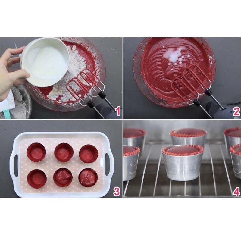 Bột Bánh Red Velvet Trộn Sẵn 200G-1KG