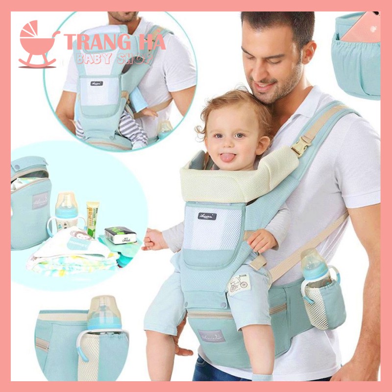 Chính hãng địu em bé đa năng chống gù aixintu forbaby cho bé 0-36 tháng - ảnh sản phẩm 8