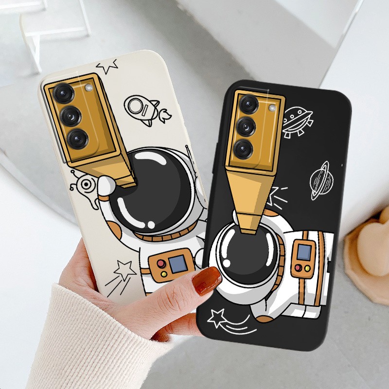 Ốp Điện Thoại Siêu Mỏng Chống Sốc Hình Phi Hành Gia Cho Samsung Galaxy S20 FE Plus Ultra