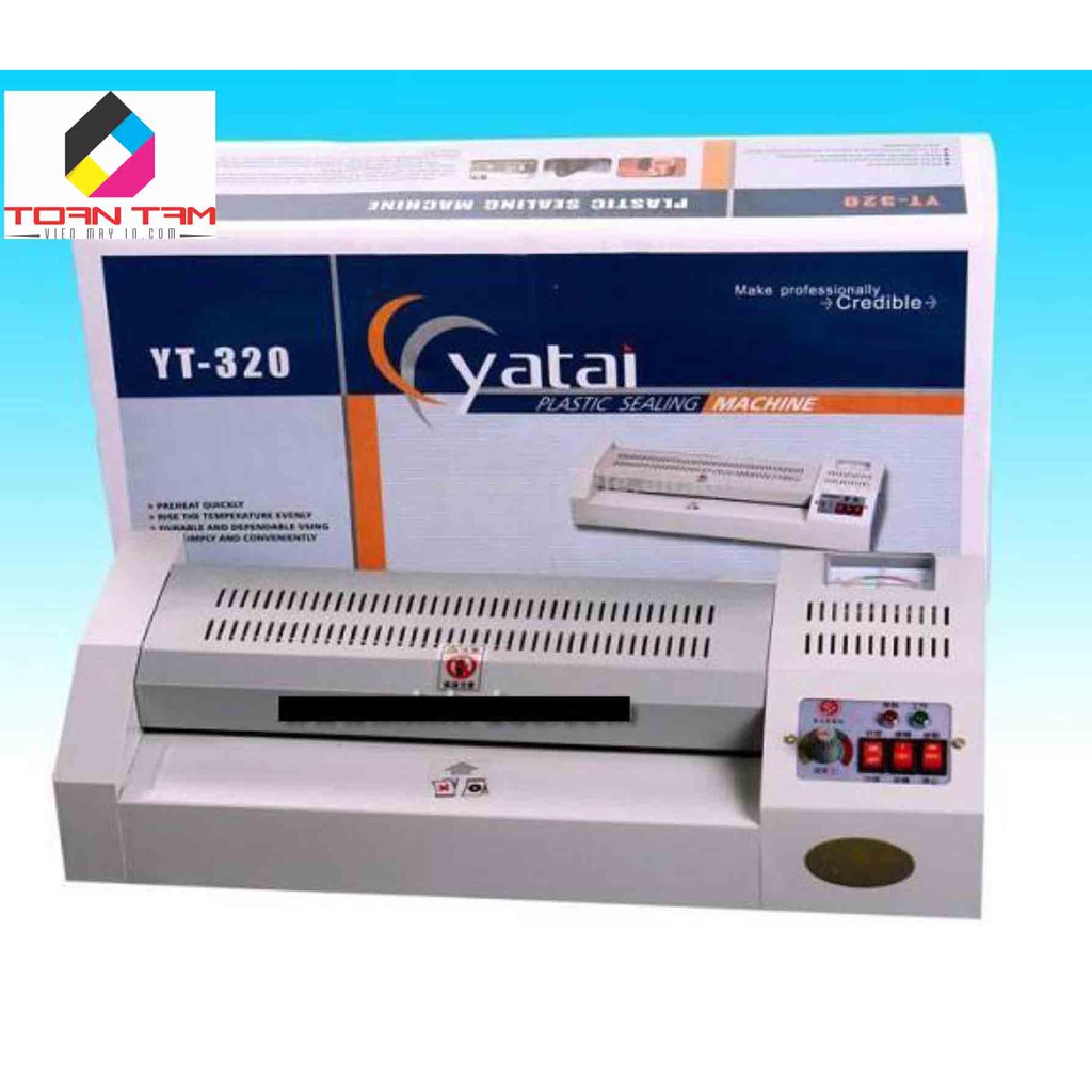 MÁY ÉP PLASTIC KHỔ A3 YATAI 320