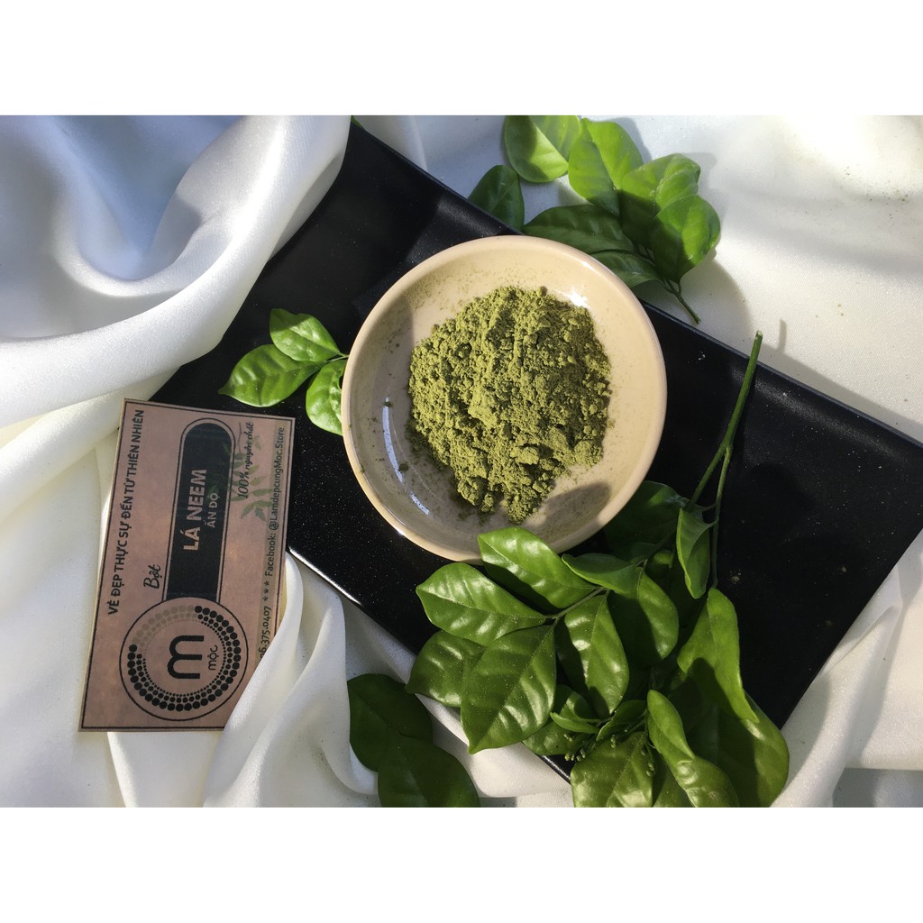 Bột Lá Neem thiên nhiên đắp mặt nạ nguyên chất 100ml (60g) | BigBuy360 - bigbuy360.vn