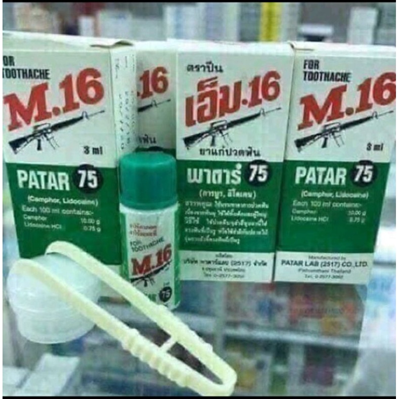 Sâu răng Patar 75 M 16 Thái Lan