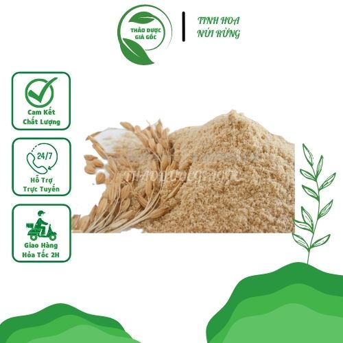 Cám gạo 1kg ( Tinh bột cám gạo) nguyên chất Mới nhất