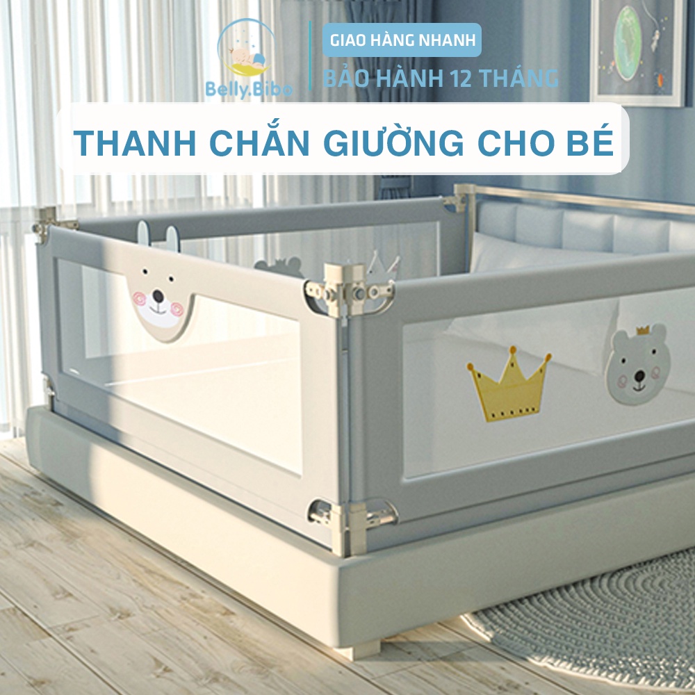 Thanh Chắn Giường Bellybaby Điều Chỉnh Độ Cao ( 1 Hộp 1 Thanh )