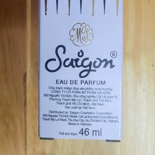 Nước hoa Sài Gòn Eau De Parfum 46ml/chai
