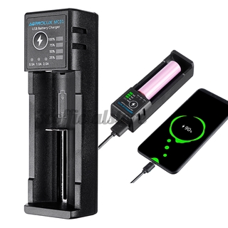 Bộ Sạc Pin Li-Ion Astrolux Mc01 2 Trong 1 Cho Pin Li-Ion 18650 21700 26650