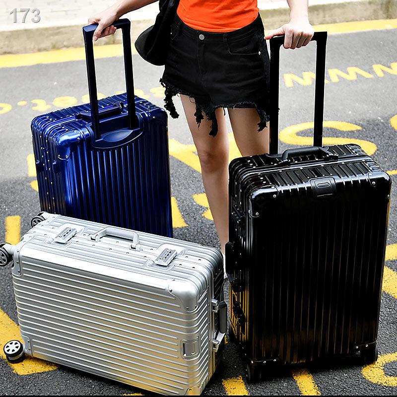 [Mới nhất ]Hành lý nữ lưới màu đỏ in vali mới trường hợp xe đẩy nội trú du lịch mật khẩu nam sinh viên 24 inch sức ch