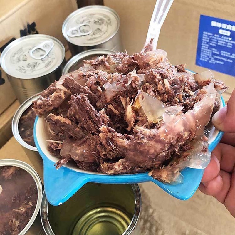 [Mã 252FMCGSALE giảm 8% tối đa 100k đơn 500K] Pate lon không nhãn nội địa trung 375g