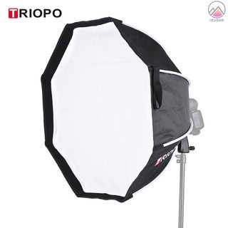 Bộ hộp tản sáng TRIOPO 65cm hình bát giác thiết kế gấp kèm phụ kiện cho đèn flash Godox Yongnuo Andoer