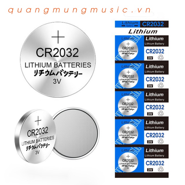 Pin CMOS CR2032 Lithium 3V Pin đồng xu cho máy lên dây, máy tính, cân điện tử