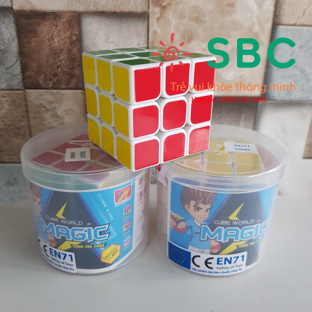 Rubik 3x3 rubic thông minh loại đẹp