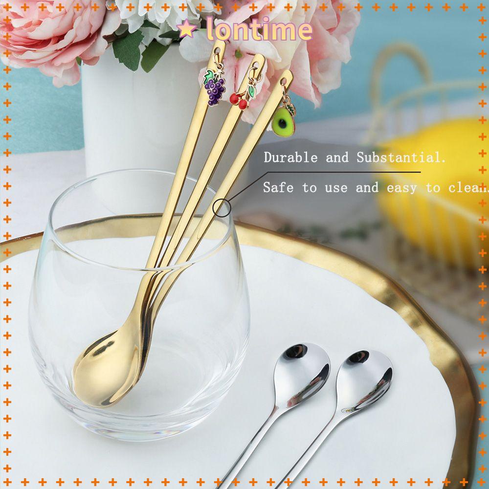 Muỗng Uống Cà Phê Bằng Thép Không Gỉ Chất Lượng Cao Đa Năng Tiện Dụng