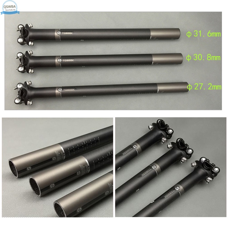 Cốt Yên 3K Bằng Sợi Carbon Phù Hợp Cho Hầu hết Các Loại Xe Đạp Leo Núi