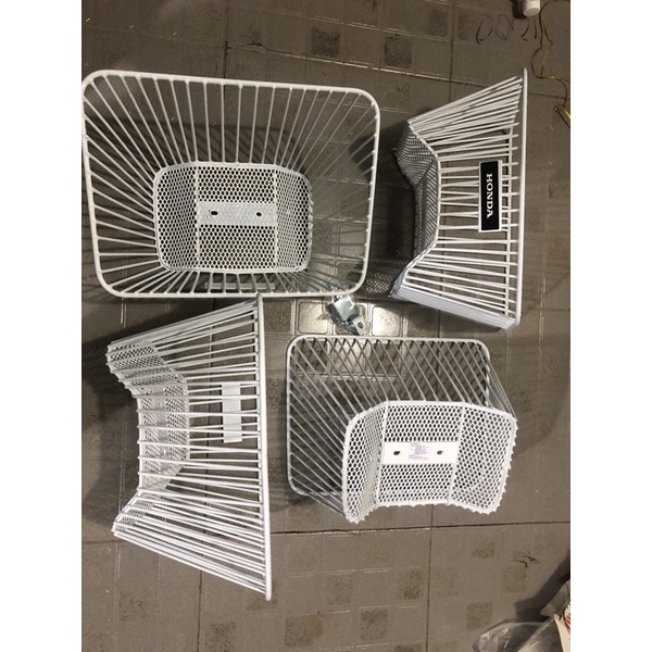 Rổ xe Dream sọc kẽm - hàng cao cấp chất lượng