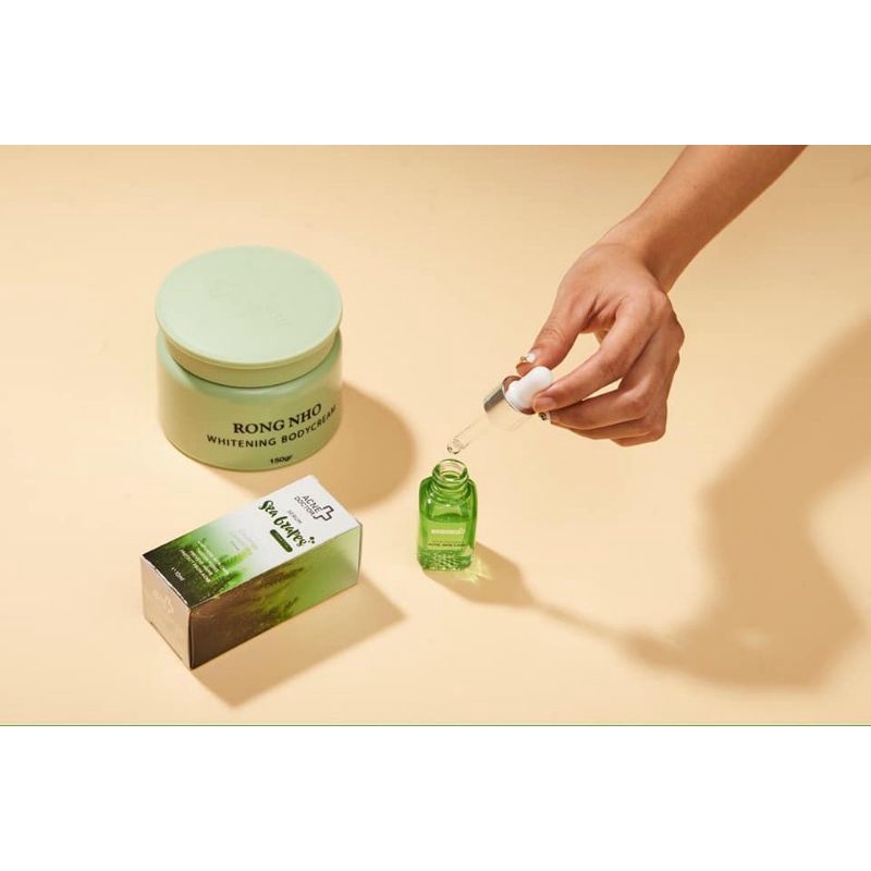Serum t.r.ị m.ụп Sea Bzapes rong nho Acne Doctor сһίпһ hãng