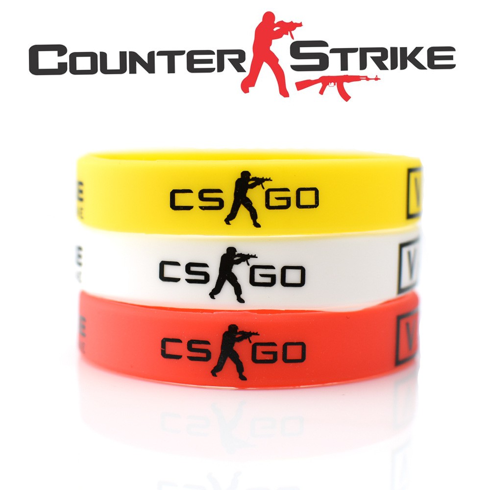 [GIÁ HỦY DIỆT] VÒNG TAY GAME CSGO VÒNG TAY CAO SU COUNTER STRIKE CAO CẤP