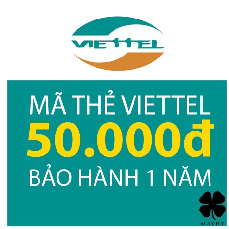 Thẻ Cào Điện Tử Viettel 50K