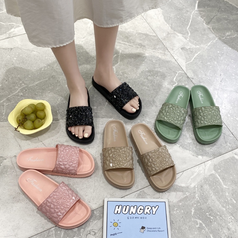 Dép Quai Ngang Đế Dày Thời Trang Mùa Hè Phong Cách Hàn Quốc 2022