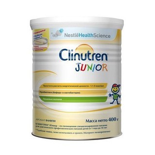 Sữa béo Clinutren Junior 400gr - hàng xách tay Nga