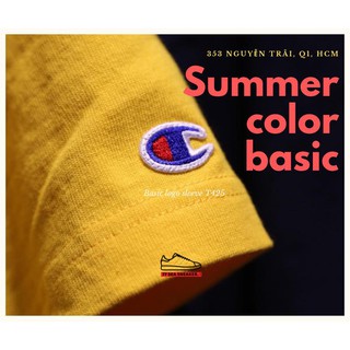 Áo Thun CHAMPION Basic nhập Hàn Quốc