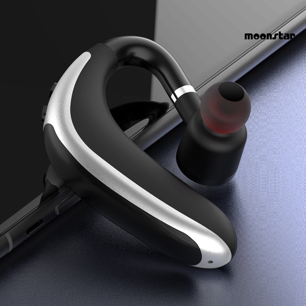 MS Bluetooth 5.0 Wireless Headset Ear-Mounted Earphone with High Power Long Standby