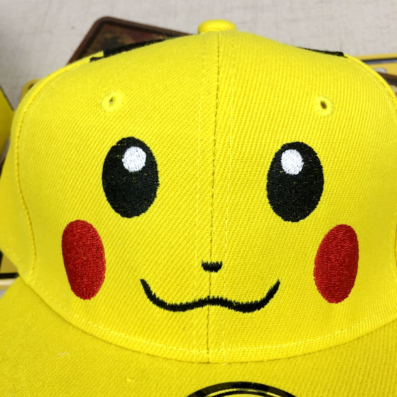 BIBO Children Baseball Cap Pikachu Pokemon Cartoon Sun Hat Kid Gift Mũ trẻ em