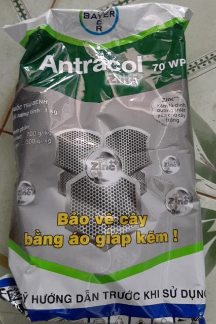 Thuốc trừ bệnh cây trồng ANTRACOL 70WP BAYER 1kg