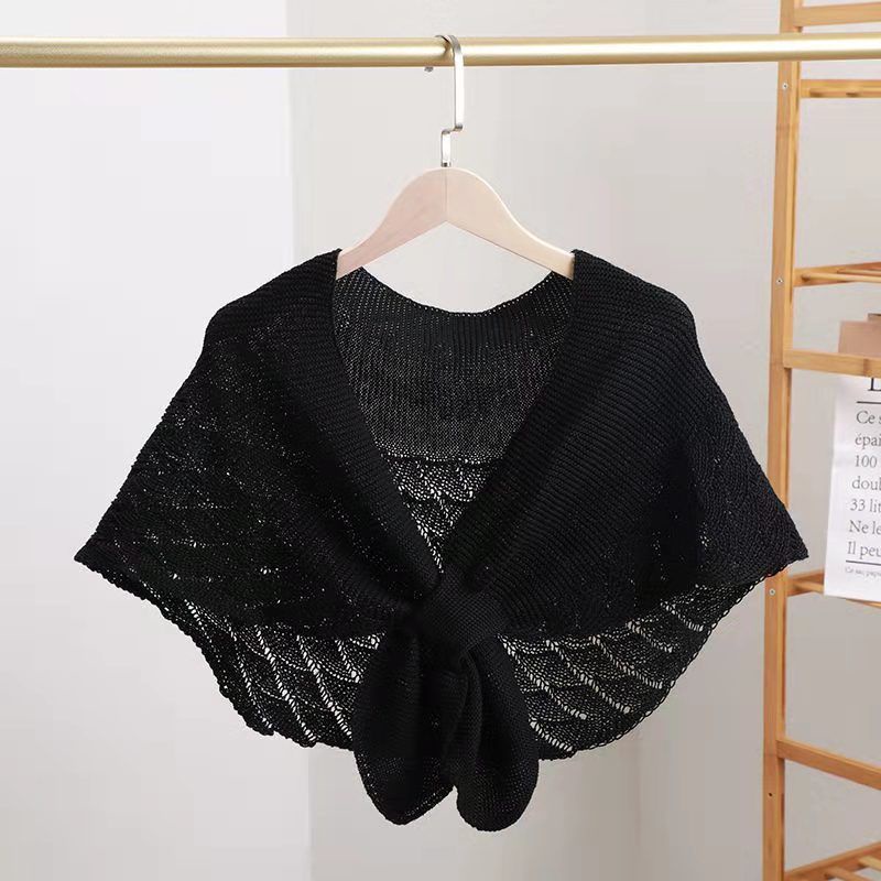 Khăn choàng cổ GAVINBROWN dệt kim họa tiết đuôi cá nhỏ nổi tiếng phong cách phương Tây mùa xuân hè