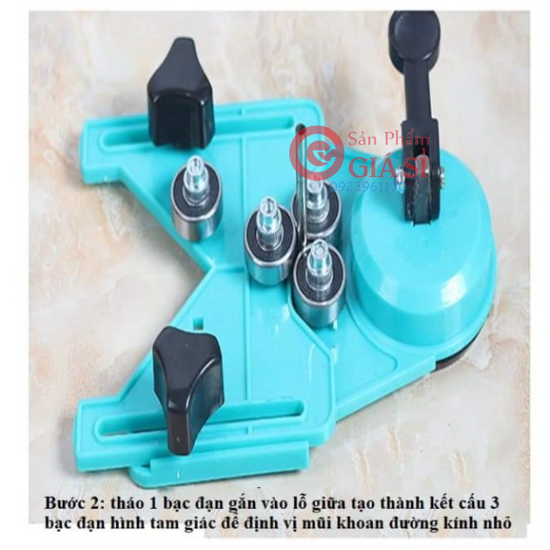 Bộ cữ xác định khoan lỗ gạch ốp và kính ❤️freeship❤️