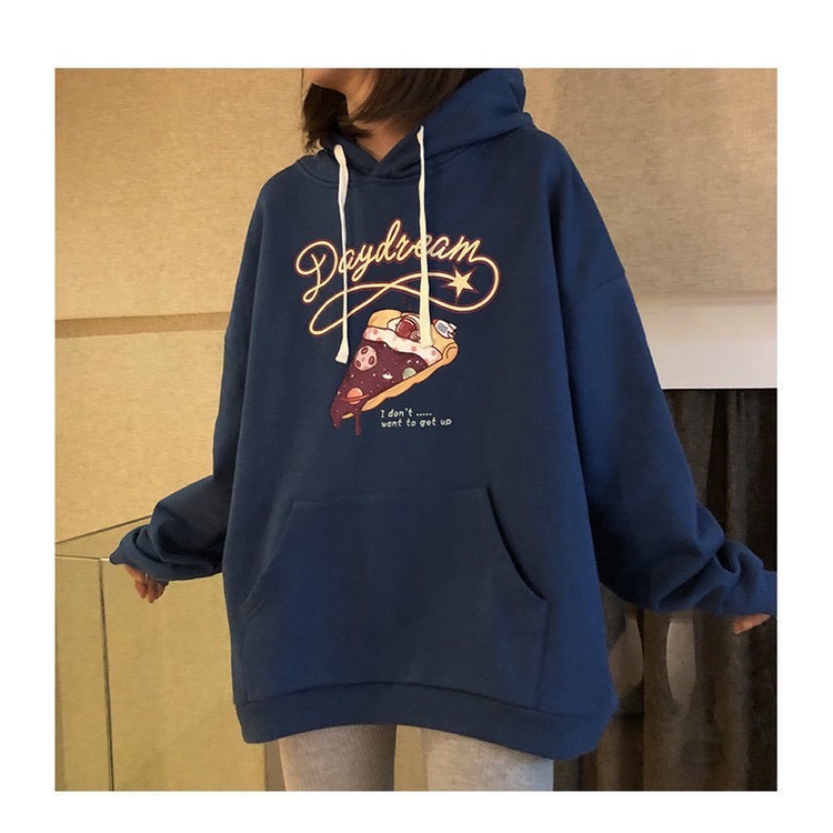 Áo Hoodie Nam Nữ Bánh Pizza 3 Màu Có Ảnh Thật +Video Tự Chụp - Áo Thu Đông Chất Nỉ Mềm Mịn Hottrend 2021 Unisex X.Store