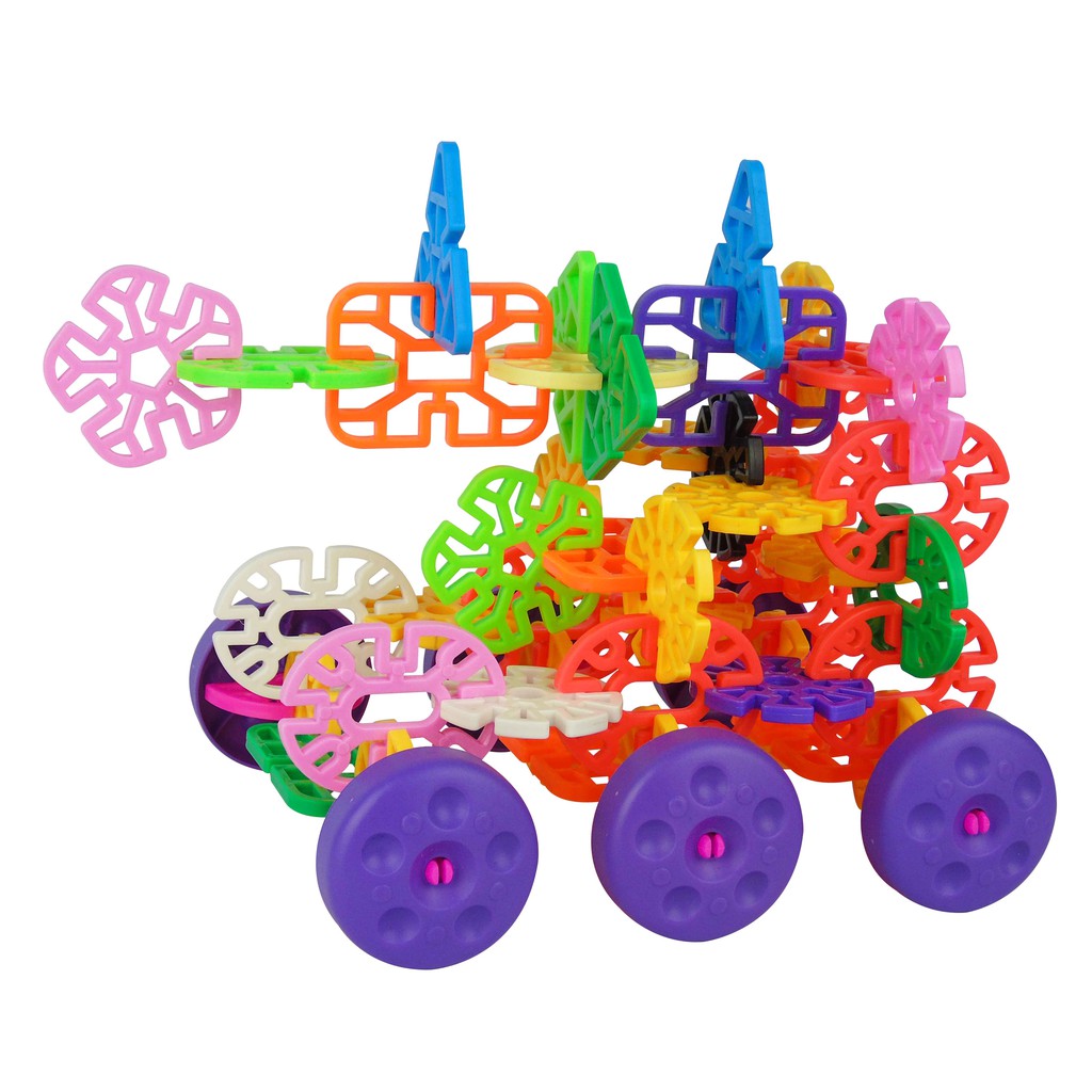 [Mã LIFETOYS1 giảm 30K đơn 99K] Bộ Xếp Hình Hoa Sato 78 Chi Tiết Giúp Bé Phát Triển Trí não