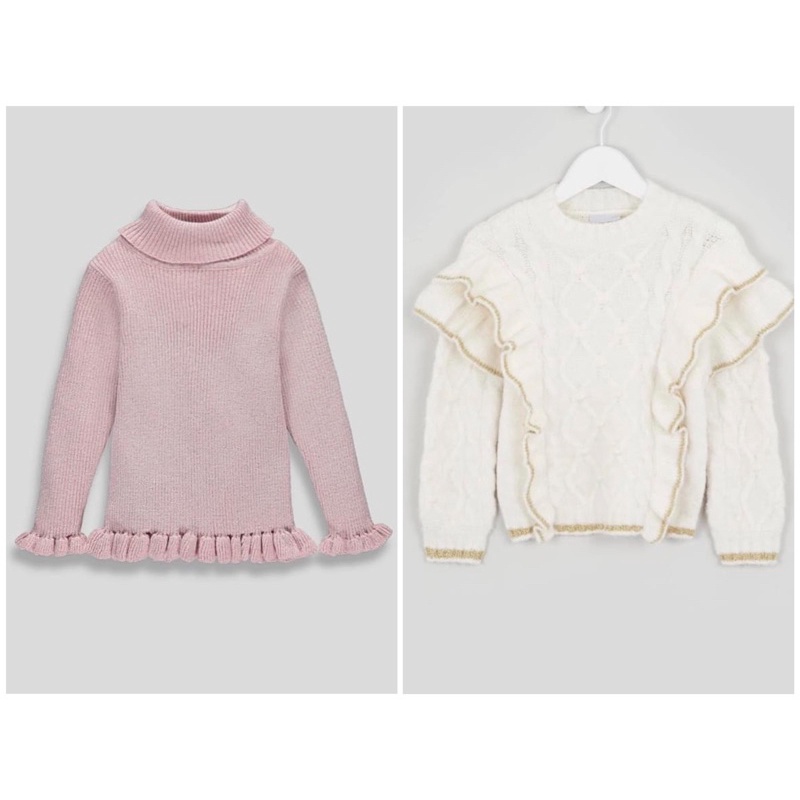 [MATALAN CHÍNH HÃNG]Áo len Matalan hoạ tiết bèo