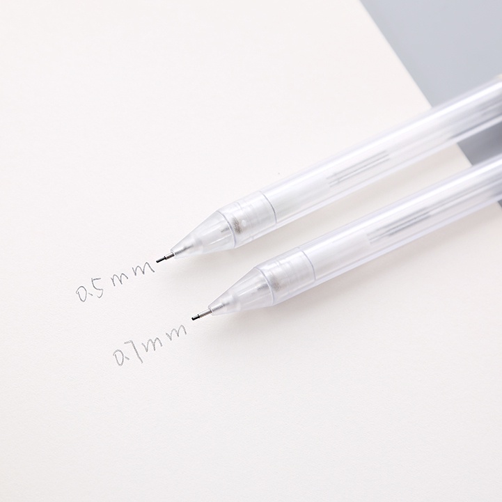 Bút chì bấm 2b giá rẻ Winzige thiết kế trong suốt cao cấp 0.5mm/0.7mm