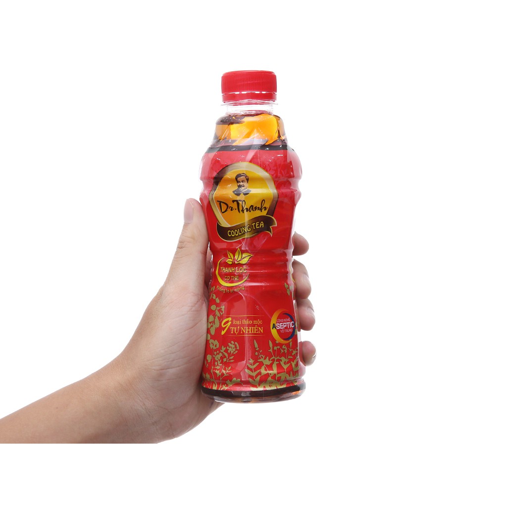 Thùng 24 chai trà thanh nhiệt Dr.Thanh 330ml