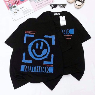 Áo thun form rộng Nut-mặt cười unisex [ẢNH THẬT]