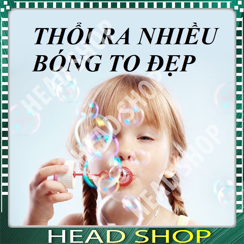 COMBO 2 GÓI DUNG DỊCH PHA BONG BÓNG THỔI,NƯỚC XÀ PHÒNG CÔ ĐẶC CHO MÁY THỔI BONG BÓNG HEADSHOP