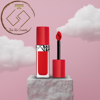 Son Kem Dior 999 Bloom Màu Đỏ Cổ Điển Ultra Care Liquid (thái hà shop)
