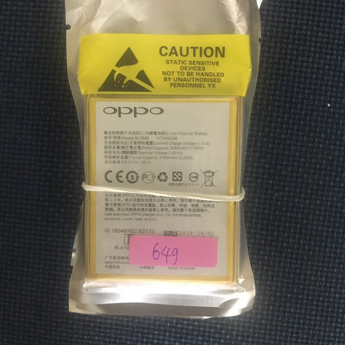 Pin Oppo A83 2018 /A83 /BLP649 3180mAh Zin Máy - Bảo hành đổi mới