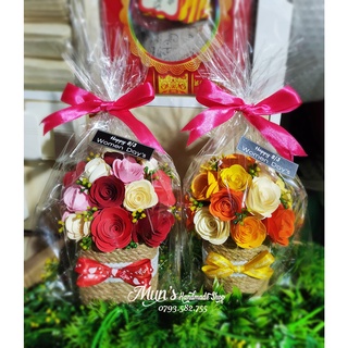 Chậu hoa hồng giấy - Handmade Roses 🌹🌹