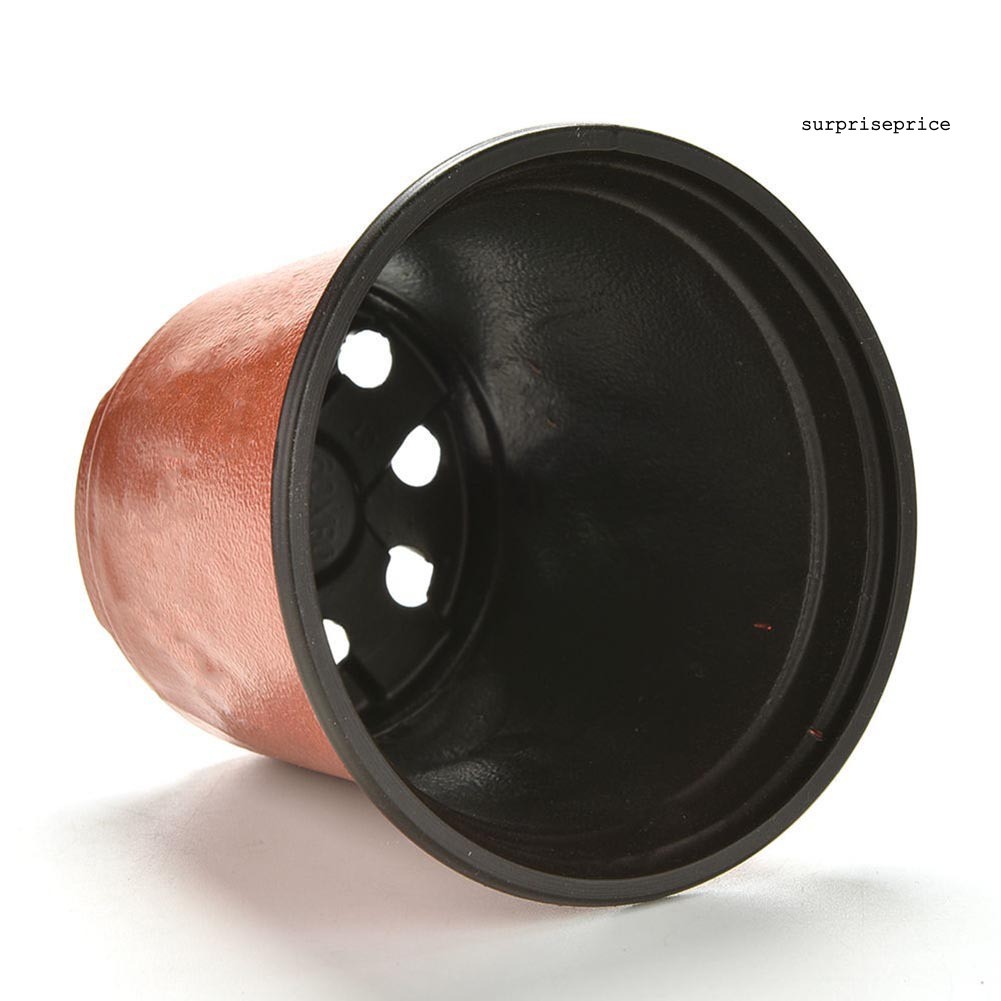 Set 10 Chậu Hoa Bằng Nhựa Hình Tròn Đa Năng Tiện Dụng