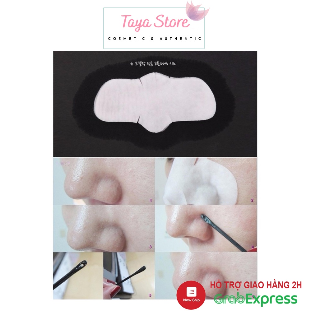 Mặt nạ lột mụn đầu đen ở mũi Ciracle Goodbye Blackhead Off Cotton Mask 5ml Hàn Quốc