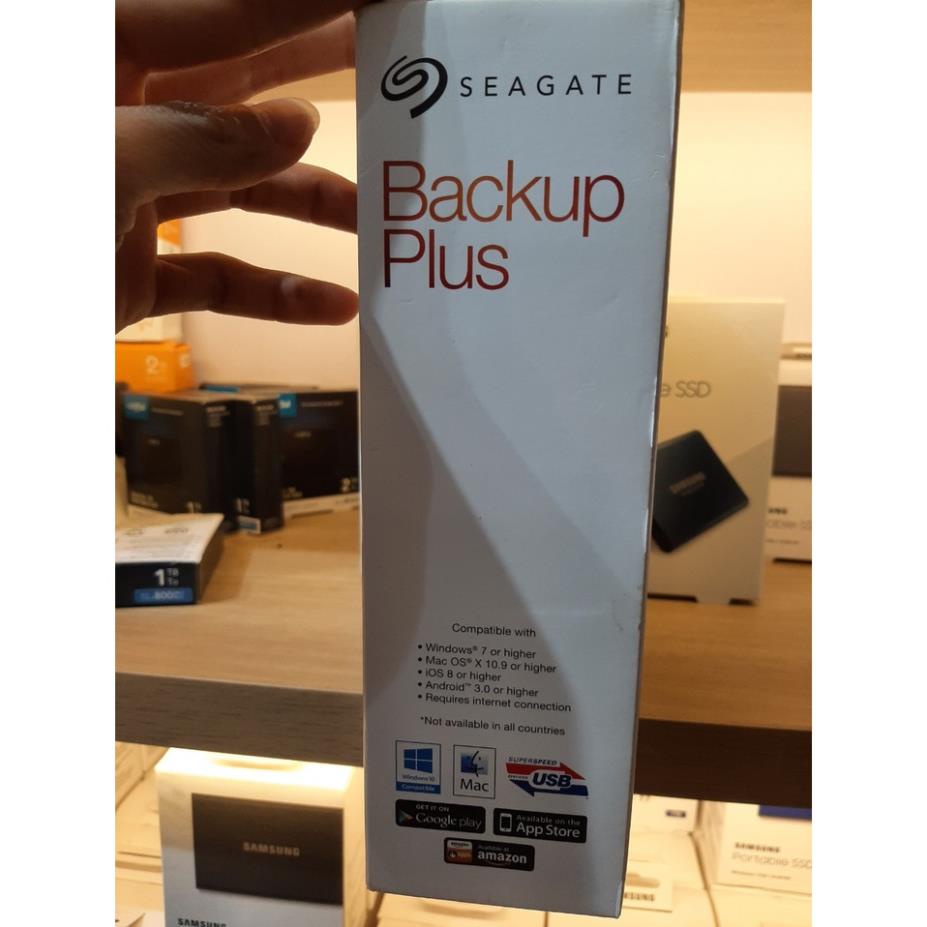 Ổ cứng để bàn HDD Seagate Backup Plus - 3TB - 3.5 Inch USB3.0 Đen