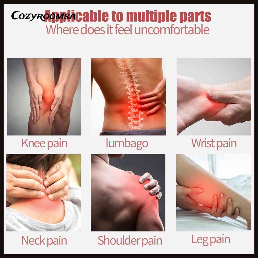 Hộp 12 Miếng Dán Thạch Cao Gừng Giảm Đau Hiệu Quả