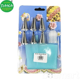 Bộ đui 6 cái kèm túi và chốt bắt kem