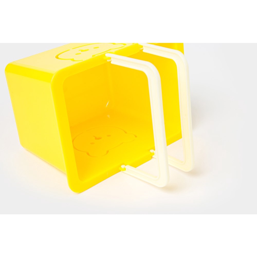 Giỏ Đựng Đồ ARTBOX Hàn Quốc Thiết Kế Hình Gấu Màu Vàng Nổi Bật