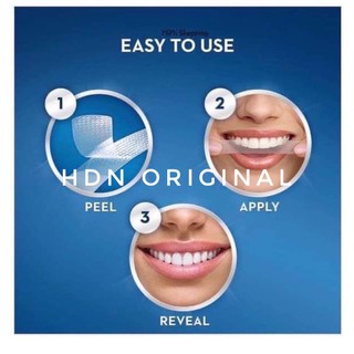 Lẻ Miếng dán Crest 3D whitestrips Professional Effects Teeth Whitening Strips