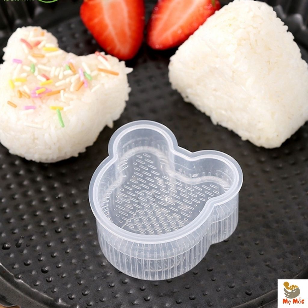 Set 7 Khuôn Cơm Nắm Onigiri Nhiều Hình,Combo Làm Đồ Ăn Dặm Cho Bé Shop Mẹ Mốc